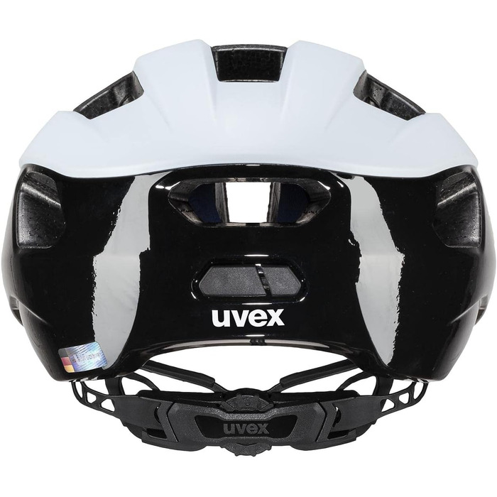 Велосипедний шолом Uvex Rise CC для жінок і чоловіків, індивідуальне регулювання розміру, покращена вентиляція, колір чорний, 56-59 см