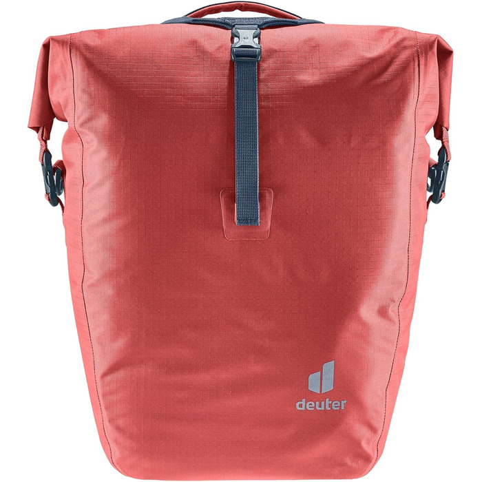 Велосипедна сумка Deuter Weybridge 25+5 л, водонепроникна, на задній багажник, колір Redwood