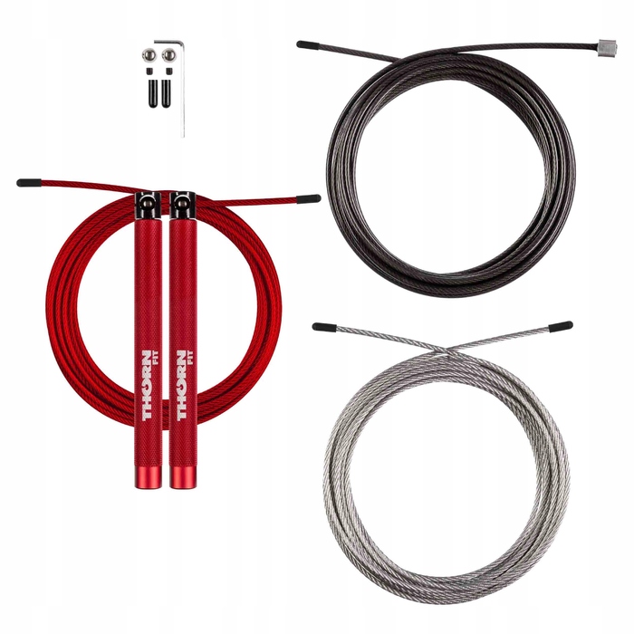 Швидкісна скакалка THORN FIT Speed Rope ULTRA 4.0, червона