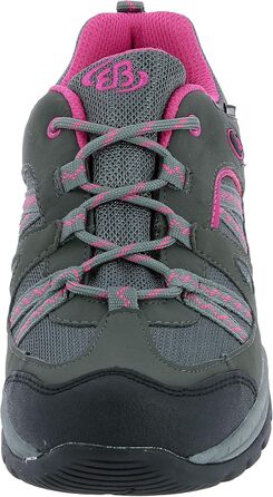 Туфлі трекінгові Brütting Unisex Fresno Low Rise, 38 EU, Антрацит-Рожевий