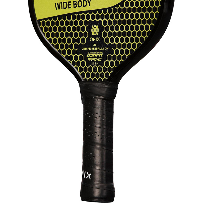 Піклбол ракетка Onix Z5 з карбону та графіту, м'яка ручка, сертифікована USA Pickleball