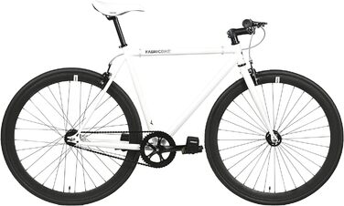 Чоловічий велосипед FabricBike Original 2.0, білий-чорний, розмір S