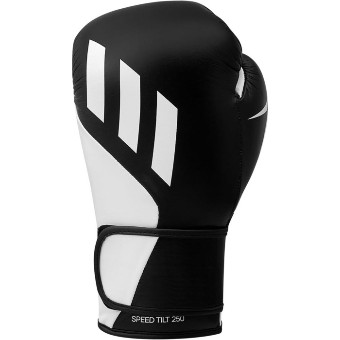 Боксерські рукавички Adidas Speed Tilt 250 - інноваційна технологія TILT, 16 oz, чорний/білий