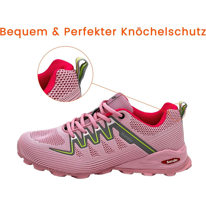 Кросівки спортивні Damen Herren (36-46 EU) рожеві Fuchsia для бігу та залу