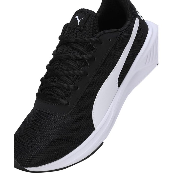 Кросівки для бігу PUMA Night Runner V2 - унісекс, чорно-білі, 44.5 EU