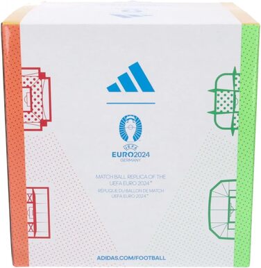 Футбольний м'яч adidas Fussballliebe League EM 2024 для тренувань