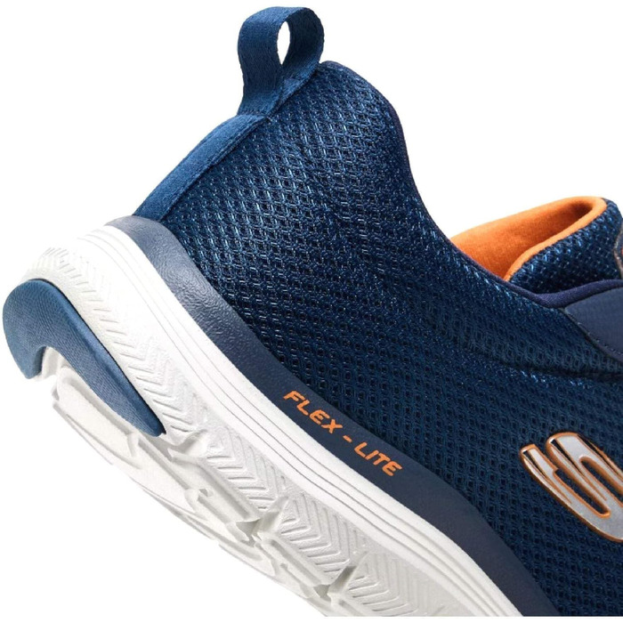 Чоловічі кросівки Skechers Burns-Agoura, 47.5 EU, темно-синій/помаранчевий