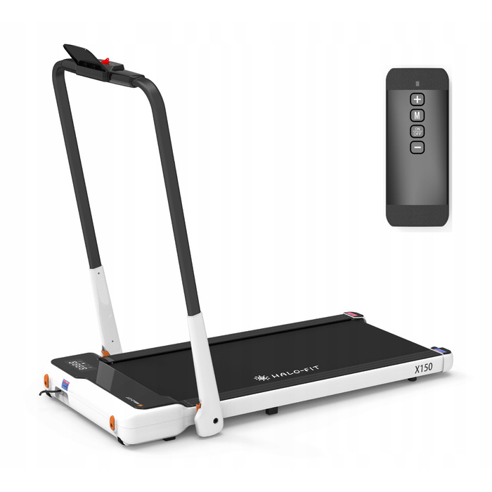 Складана домашня бігова доріжка Halo-Fit X150 з додатком, макс. вага 110 кг, швидкість до 12 км/год