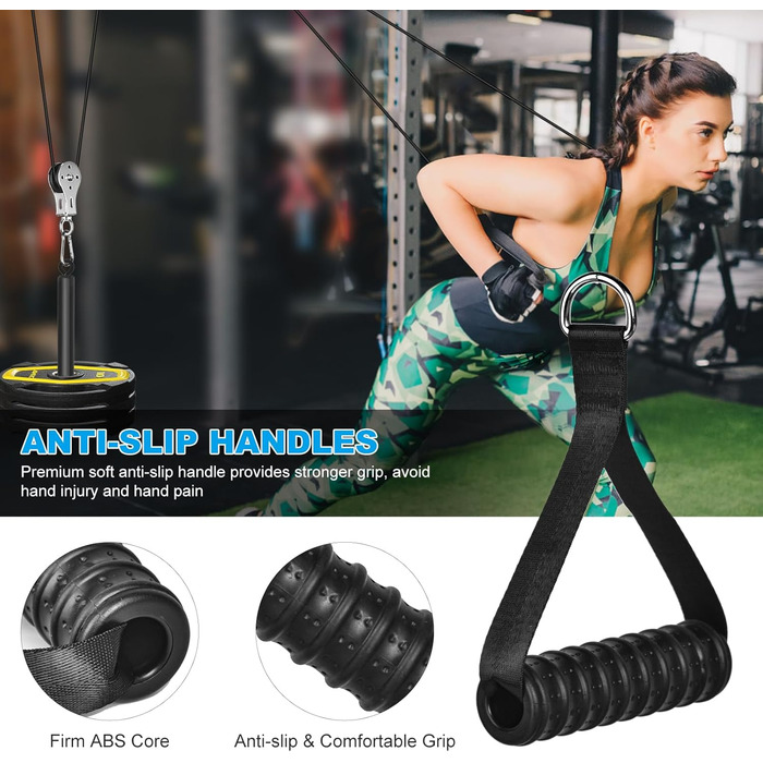 Кросовер для фітнесу LAT Pulldown, система блоків для тренажерного залу, кабельна машина для підтягувань, біцепс-керл, тросовий тренажер