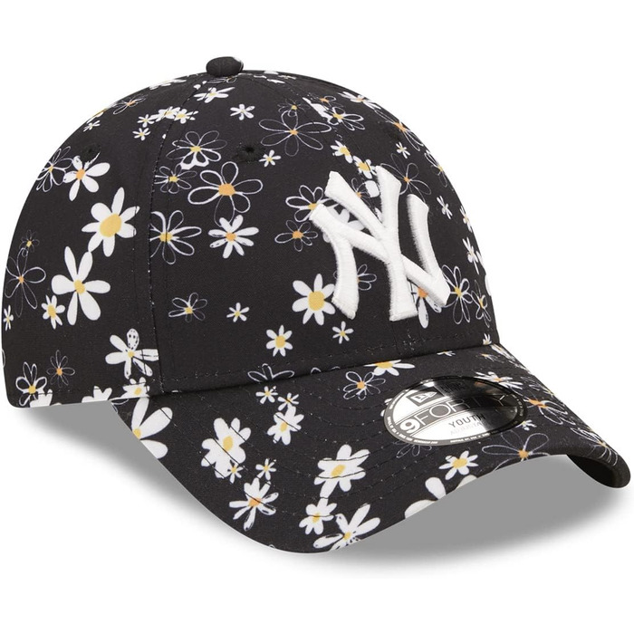 Кепка New Era 9Forty Kinder Cap - Daisy New York Yankees, чорний, 6-12 років