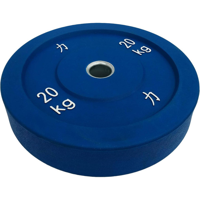 Бамперні диски Strength Shop Riot, кольорові, пара 5–25 кг, повністю гумові, IWF, діаметр 450 мм, отвір 51 мм