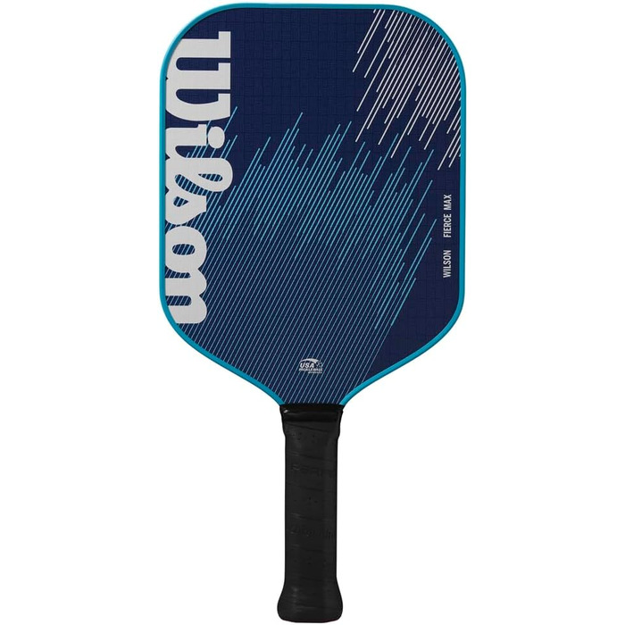 Падл для піклболу WILSON Fierce Max Blue 13 мм, ручка 6,4 см
