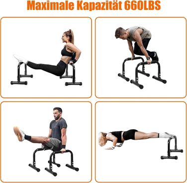 Паралелетки для віджимань та випробувань на силу - Паралелетки для калістеніки, статики та силових тренувань. Ідеально для дому, вулиці та спортзалу