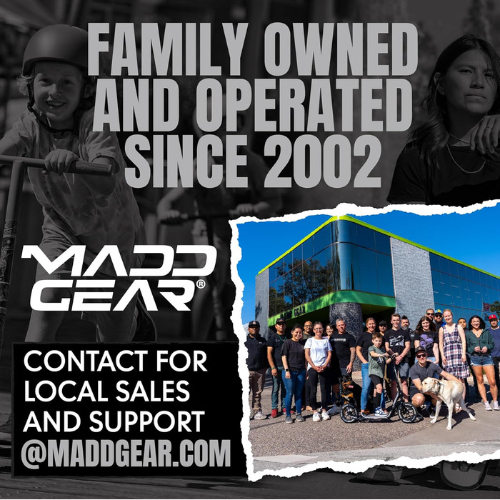 Скутер для трюків Madd Gear MG3 Zen чорний/чорний – для дітей 8-12 років