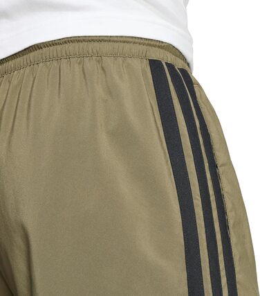 Чоловічі спортивні шорти adidas Performance Essentials Three Stripes (L Tall, Olive Green/Black)