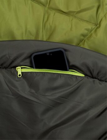 Намет VAUDE Sioux 400 II SYN (авокадо, лівий) - 4-місний туристичний намет з синтетики
