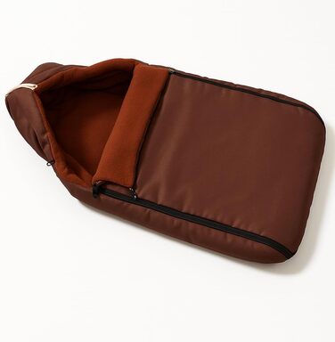 Дитячий санки на дереві з підніжкою та зимовим мішком, 90 см, з пудкою | 10 кольорів (сірий)