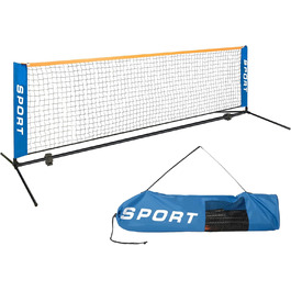 М'ячна сітка для тенісу 3 м для заднього двору, складана тренувальна сітка для під'їзду, легка, портативна, для дітей, простий монтаж з сумкою, для використання в приміщенні та на вулиці