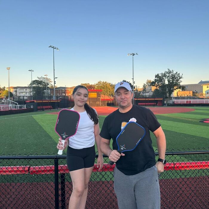 Набір ракет для піклболу Pro, 2 шт. з вуглецевого волокна 3K, USAPA, рожевий та блакитний