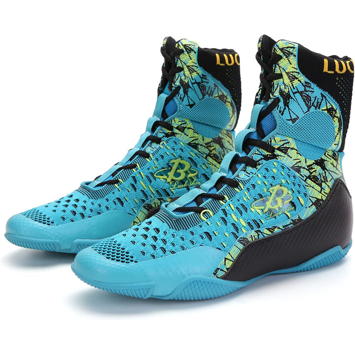 Кросівки для чоловіків та жінок для боротьби, дихаючі та легкі (46.5/47 EU, Синій)