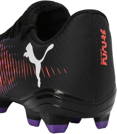 Жіночі футбольні бутси PUMA Future 8 Play FG/AG, 38 EU, Puma Black/Puma White/Glowing Red