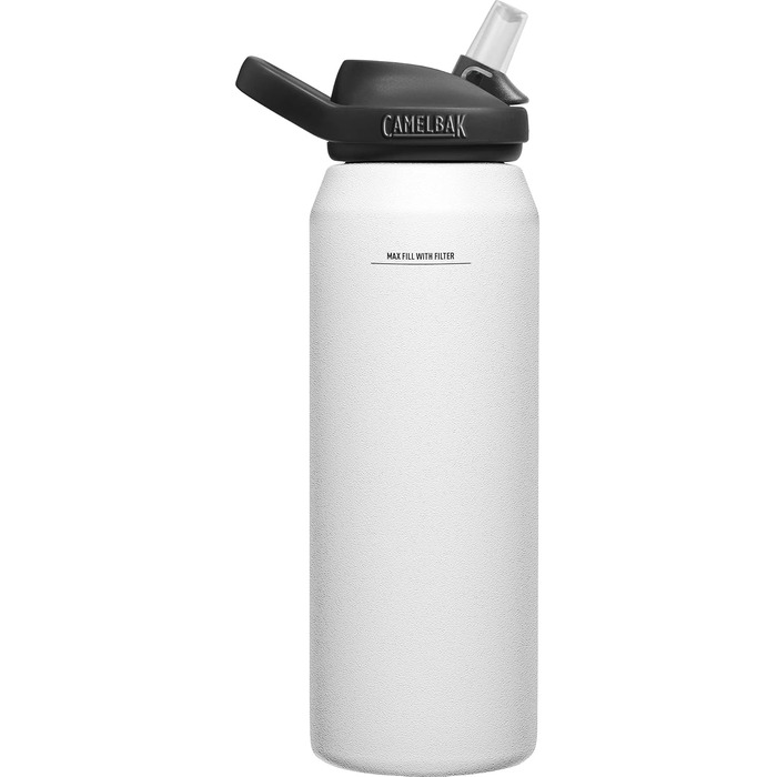 Пляшка для води CAMELBAK Eddy+ Lifestraw 1 л, біла, унісекс