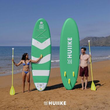 Надувна SUP-дошка HUIIKE з аксесуарами, для сапбордингу, велика стійкість