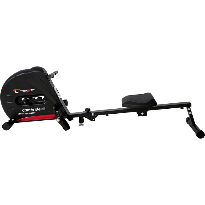 Гребний тренажер Christopeit Sport Cambridge II Black, чорний, домашній, індивідуальний