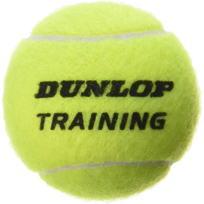 Тенісний м'яч Dunlop Training, жовтий, 60 шт. - для тренувань та коучингу (упаковка 60 шт.)