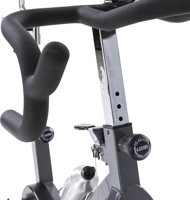 Велотренажер Tunturi Cardio Fit S30 для дому, спінбайк, чорний