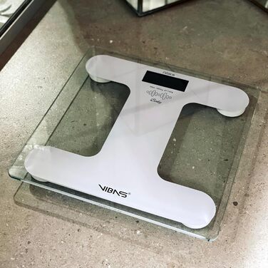 Голосові ваги VIBAS iVoice Body для незрячих та літніх людей, 5 мов, чіткий голос, повтор ваги, регулювання гучності, батарейки в комплекті
