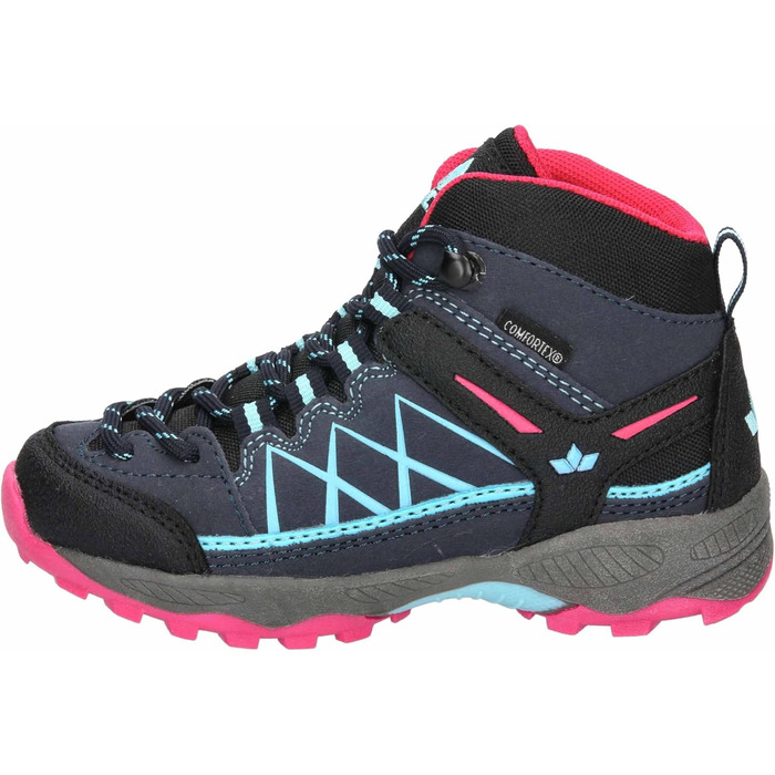 Дитячі кросівки Lico Griffin для бігу з високим підйомом, 34 EU, Marine Pink Türkis