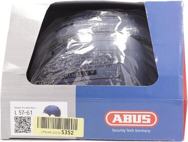 Велосипедний шолом ABUS Scraper 3.0 міцний, жорсткий, синій L