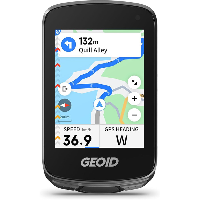 Велокомп'ютер GEOID CC700 Pro GPS з сенсорним екраном 2.8