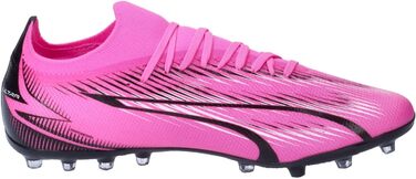 Футбольні бутси PUMA Ultra Match Mg для чоловіків (46.5 EU, рожевий, білий, чорний)