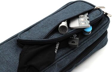 Чохол для бильярдного кия OSC III, 82 см, 3/4, блакитний (Pool)