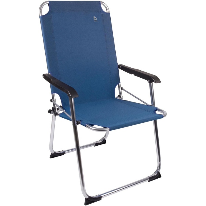 Крісло для кемпінгу Bo-Camp Copa Rio Comfort: розкладне, блакитне, для відпочинку на природі та риболовлі