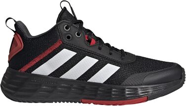 Кросівки баскетбольні adidas Own The Game 2.0 Lightmotion Mid, 42 2/3 EU, чорний/білий/карбон