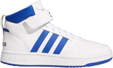 Баскетбольне взуття Adidas для чоловіків, розмір 44 2/3 EU, білий, Team Royal Blue, Grey
