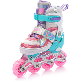 Дитячі ролики M Lunar з LED підсвіткою - регульовані, зручні, для перших спроб катання