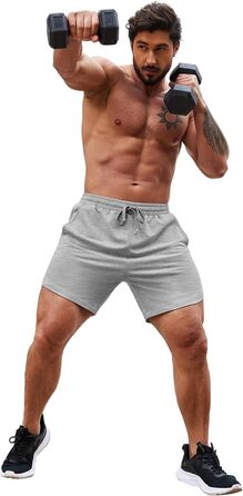 Чоловічі спортивні шорти Coofandy (2 шт.) - бордовий/чорний, XXL