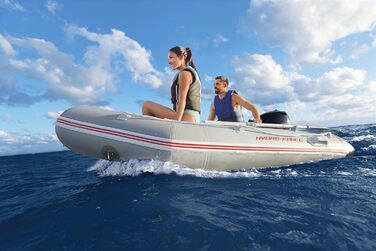 Надувний човен Bestway Hydro-Force Caspian Pro 280x152x42 см для 3 дорослих і 1 дитини, комплект для спорту