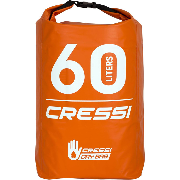 Рюкзак Cressi Dry Back Pack - водонепроникний, 60 LT, оранжевий