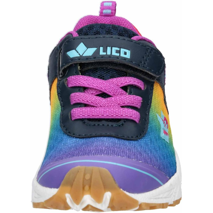 Дитячі спортивні черевики Lico Barney для залу (39 EU, темно-синій, фіолетовий, бірюзовий)