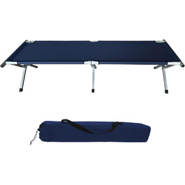 Намет-ліжко HanSe XL для кемпінгу, 192x64x42 см, блакитний, до 150 кг