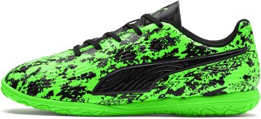 Дитячі футбольні бутси PUMA ONE 19.4 IT Jr Green Gecko Black Gray (32 EU)