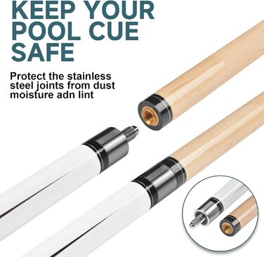 Біліардна кість HomeSeason 57'' - професійна, низька дефлекція, HS06-A-Bag