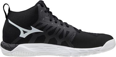 Волейбольне взуття Mizuno Supersonic 2 Mid для жінок, чорно-біле, 44 EU