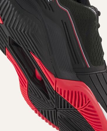 Тенісні кросівки Wilson Rush Pro 4.5 для чоловіків, 44 EU, чорний/інфрачервоний/білий