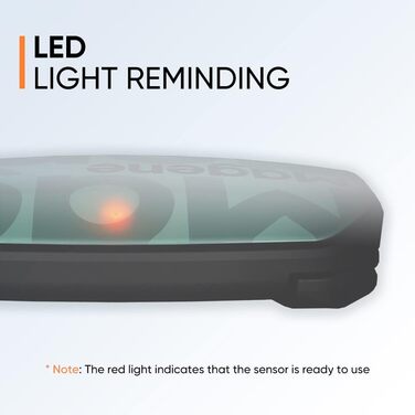 Пульсометр Magene H603 з нагрудним ременем, фітнес-трекер, водонепроникний IP67, Bluetooth 4.2, ANT+, сумісний з Wahoo, Zwift, Strava, Elite, HRV, червоний